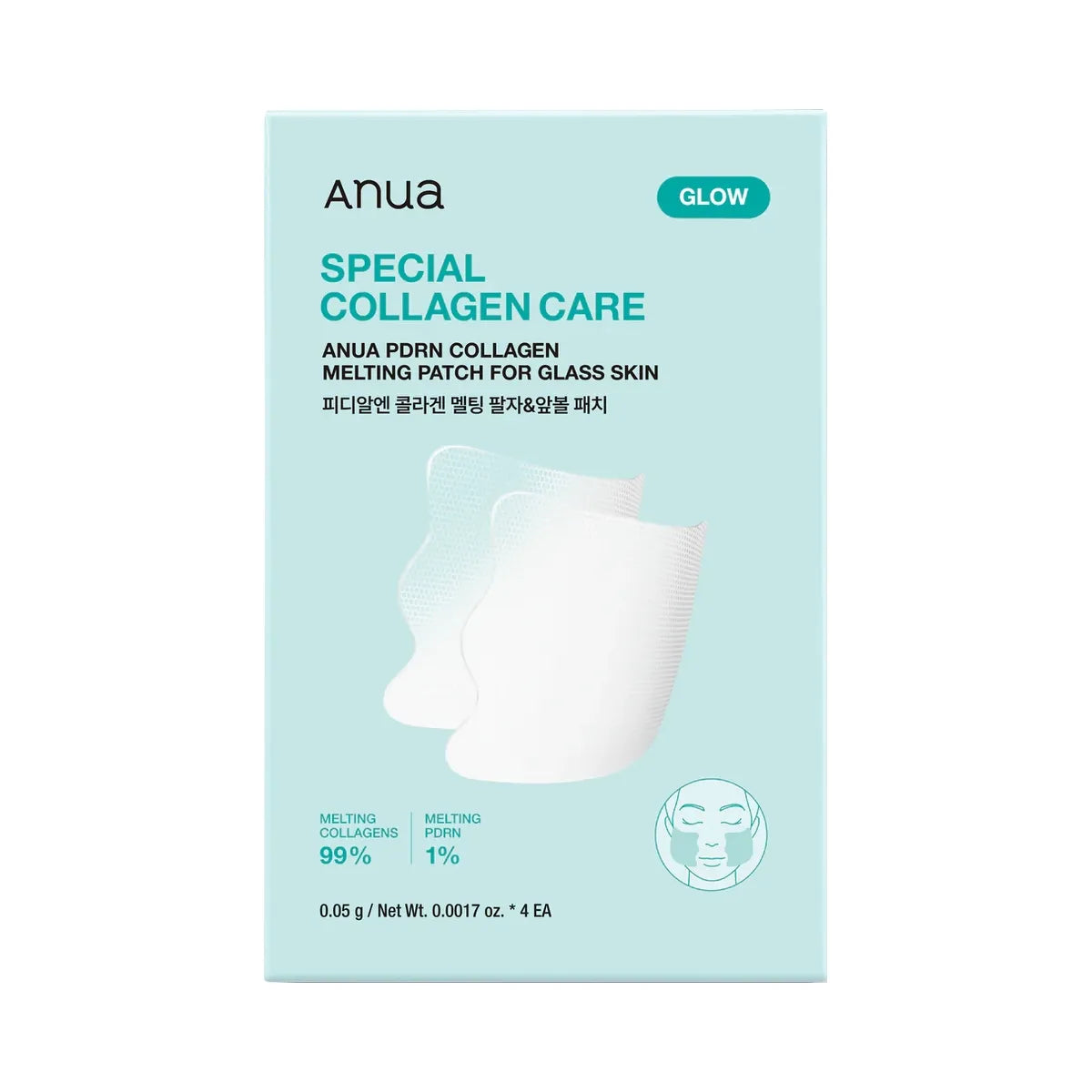 ANUA PDRN Collagen Melting Patch For Glass Skin