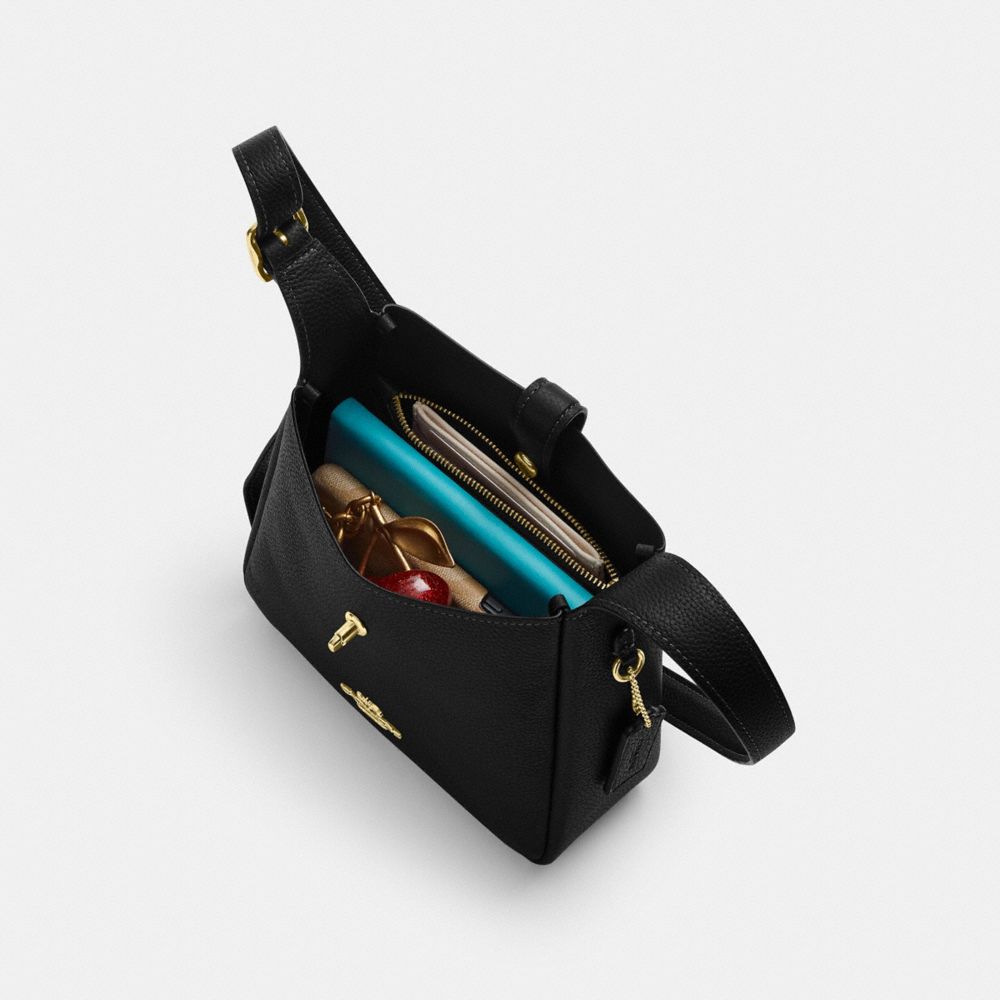 Coach Hadley Mini Crossbody Bag Gold Chalk