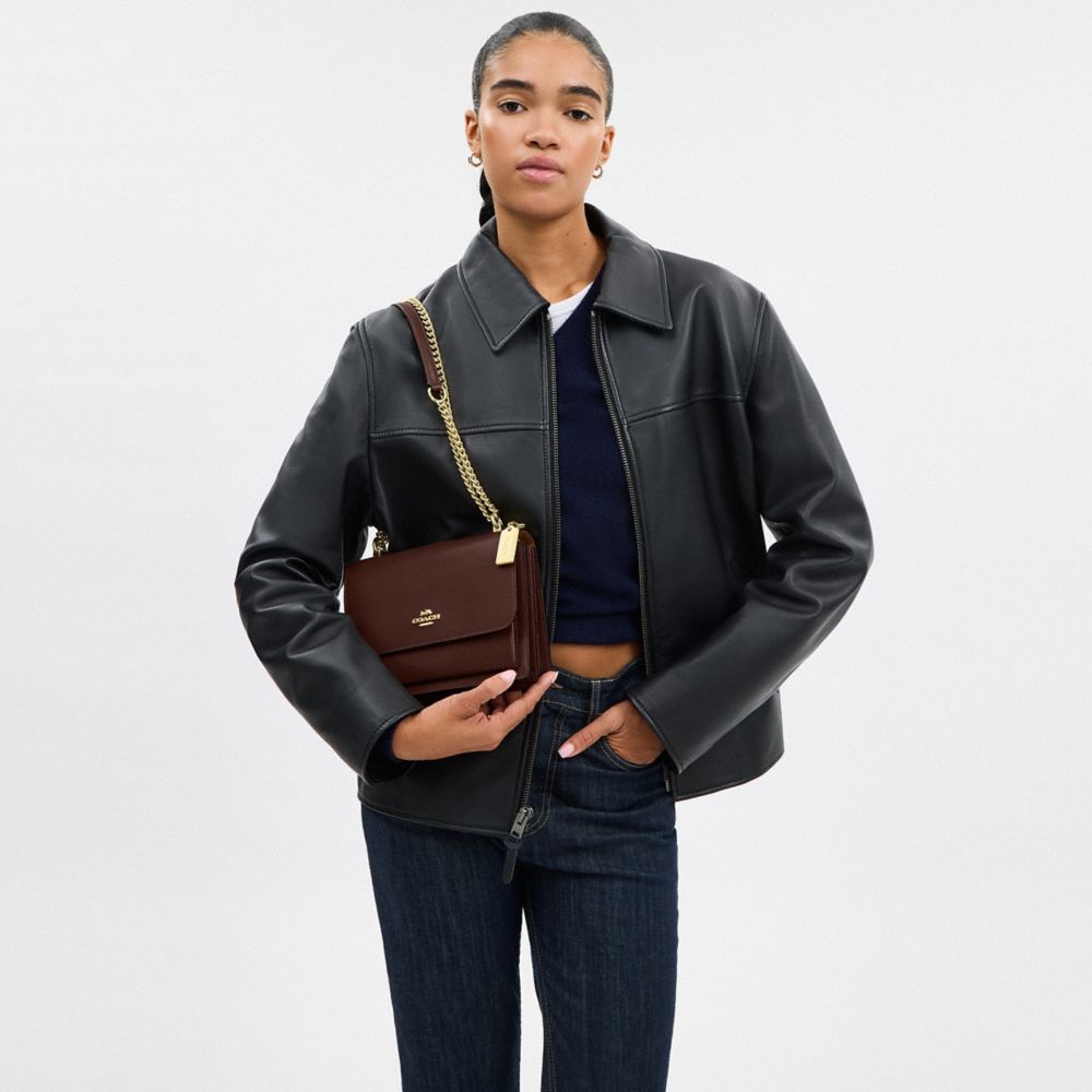 Coach Klare Crossbody Bag Gold Maple