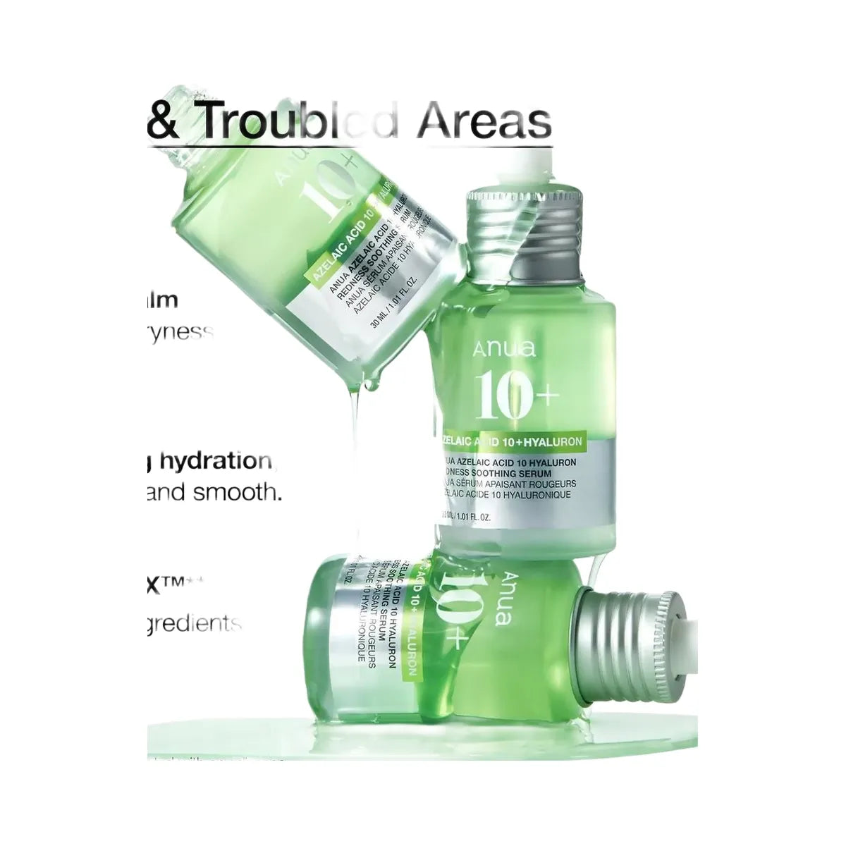 ANUA Azelaic Acid 10 Hyaluron Redness Soothing Serum