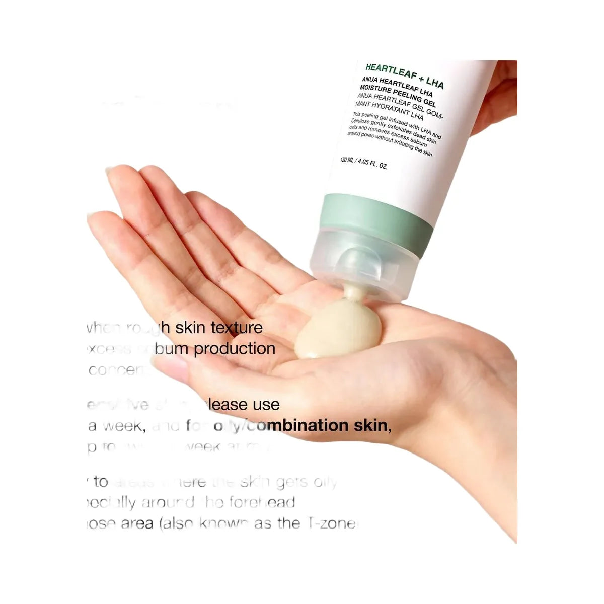 ANUA Heartleaf LHA Moisture Peeling Gel
