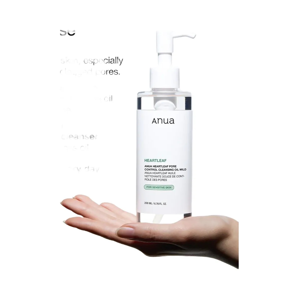ANUA Heartleaf Pore Control Cleansing Oil Mild