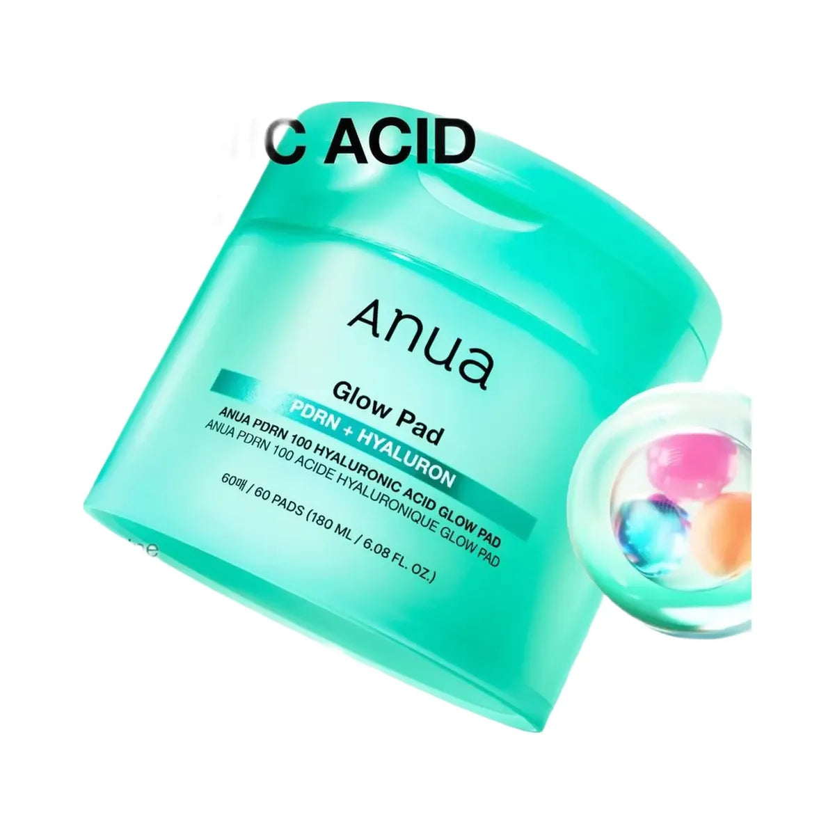 ANUA PDRN 100 Hyaluronic Acid Glow Pad