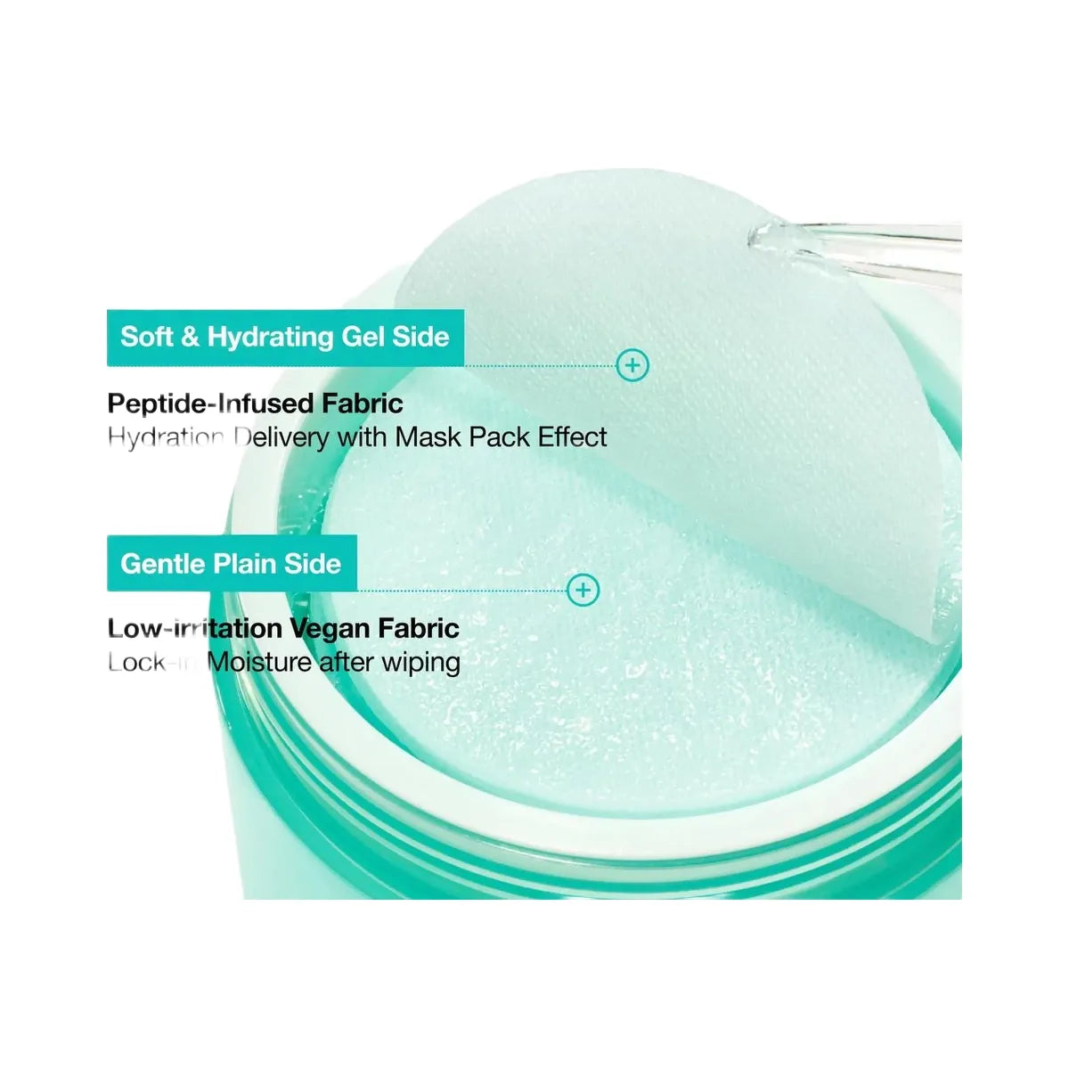 ANUA PDRN 100 Hyaluronic Acid Glow Pad
