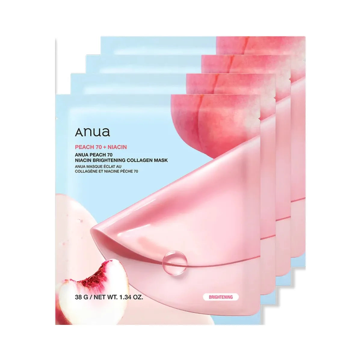ANUA Peach 70 Niacin Brightening Collagen Mask
