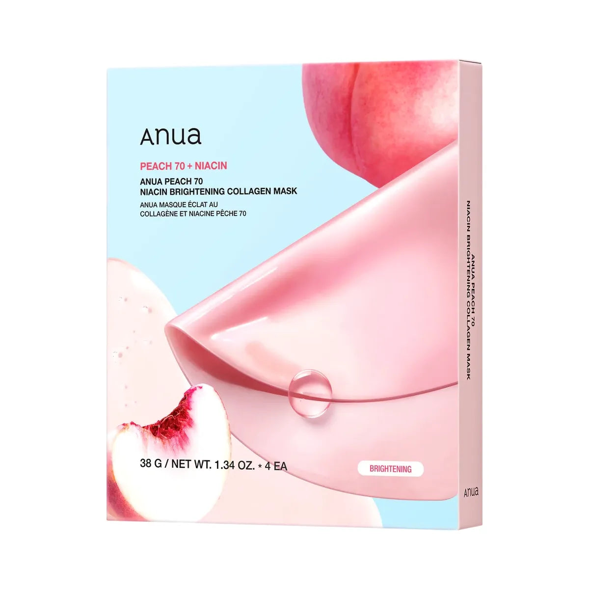 ANUA Peach 70 Niacin Brightening Collagen Mask