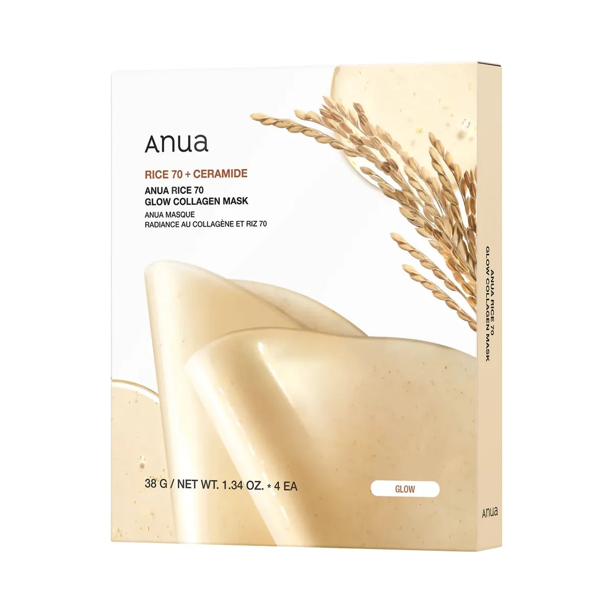 ANUA Rice 70 Glow Collagen Mask