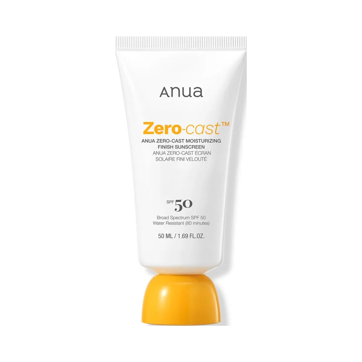 ANUA Zero-Cast Moisturizing Finish Sunscreen