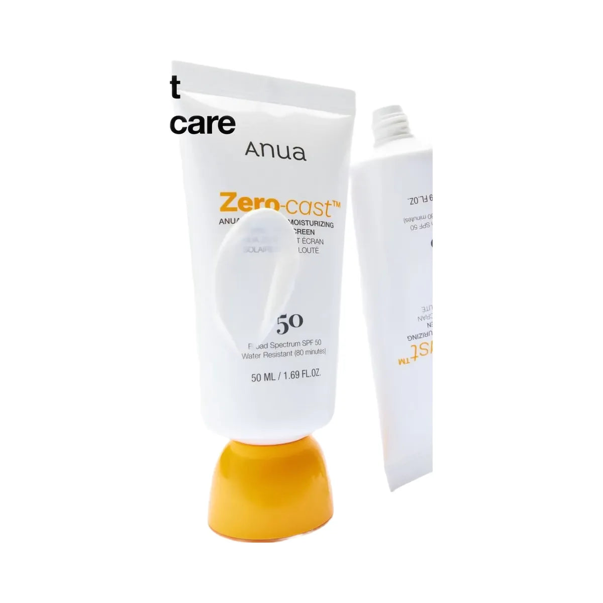 ANUA Zero-Cast Moisturizing Finish Sunscreen