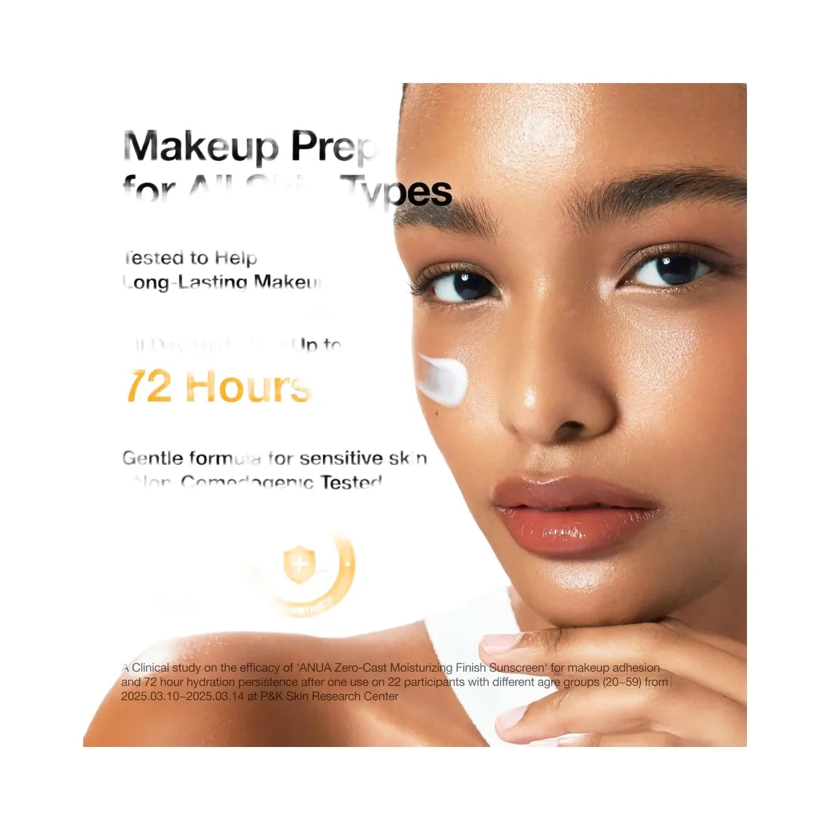 ANUA Zero-Cast Moisturizing Finish Sunscreen