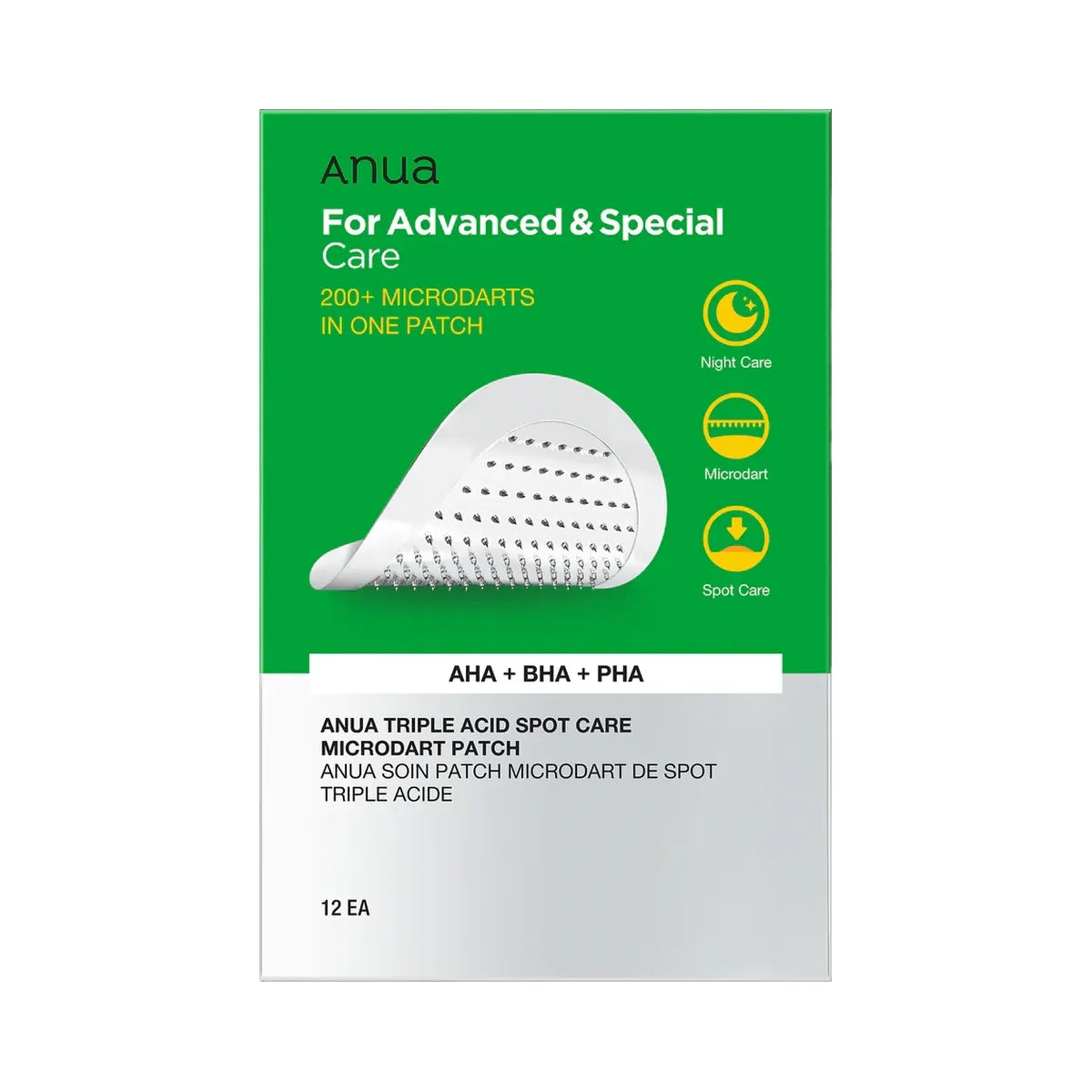 ANUA Triple Acid Spot Care Microdart Patch
