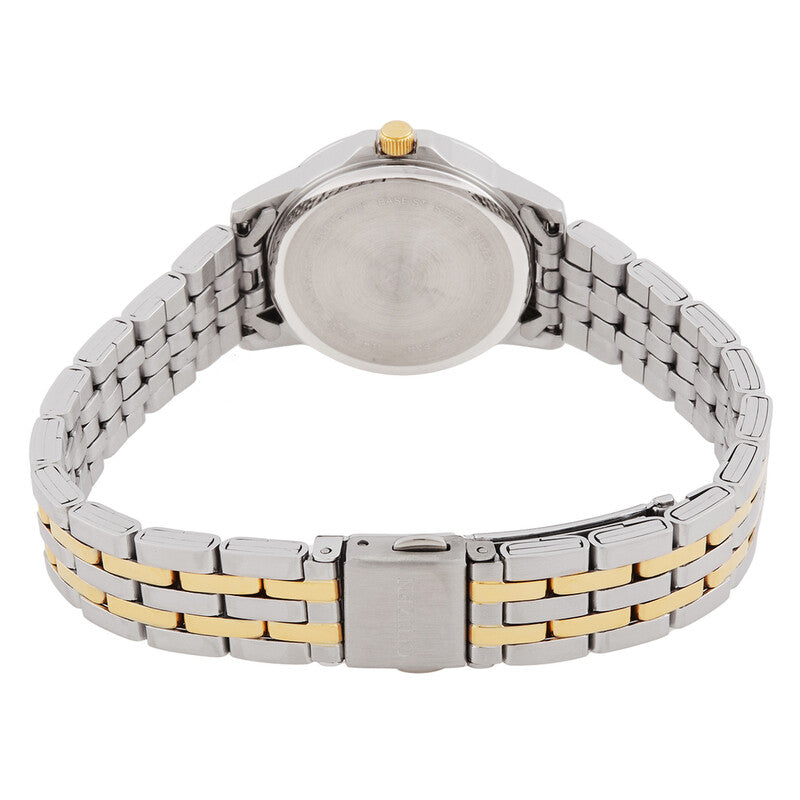 Citizen Quartz Black Dial Two-Tone Women's Watch