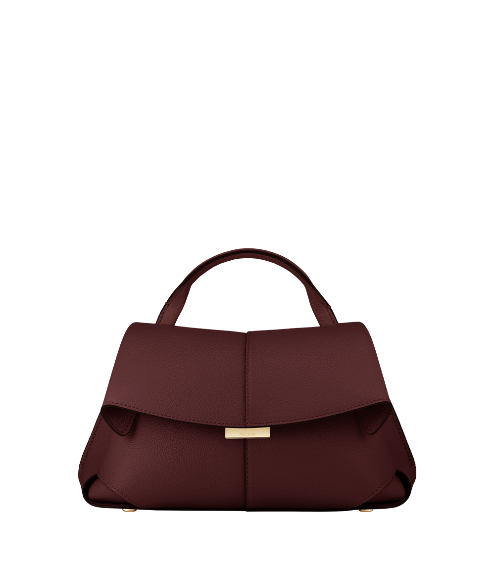 Polene Mokki Mini Textured Black Cherry