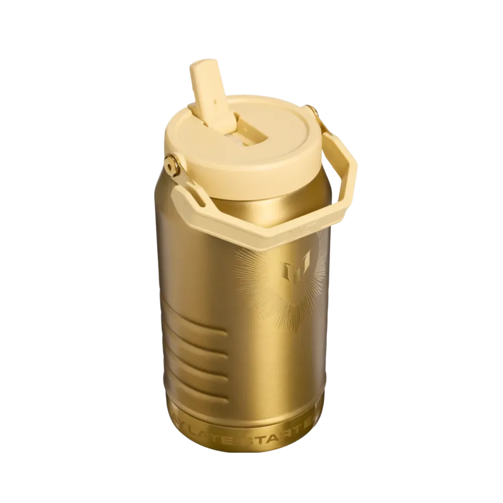 The Messi x Stanley IceFlow Flip Straw Jug 64 OZ 'Messi Legacy'