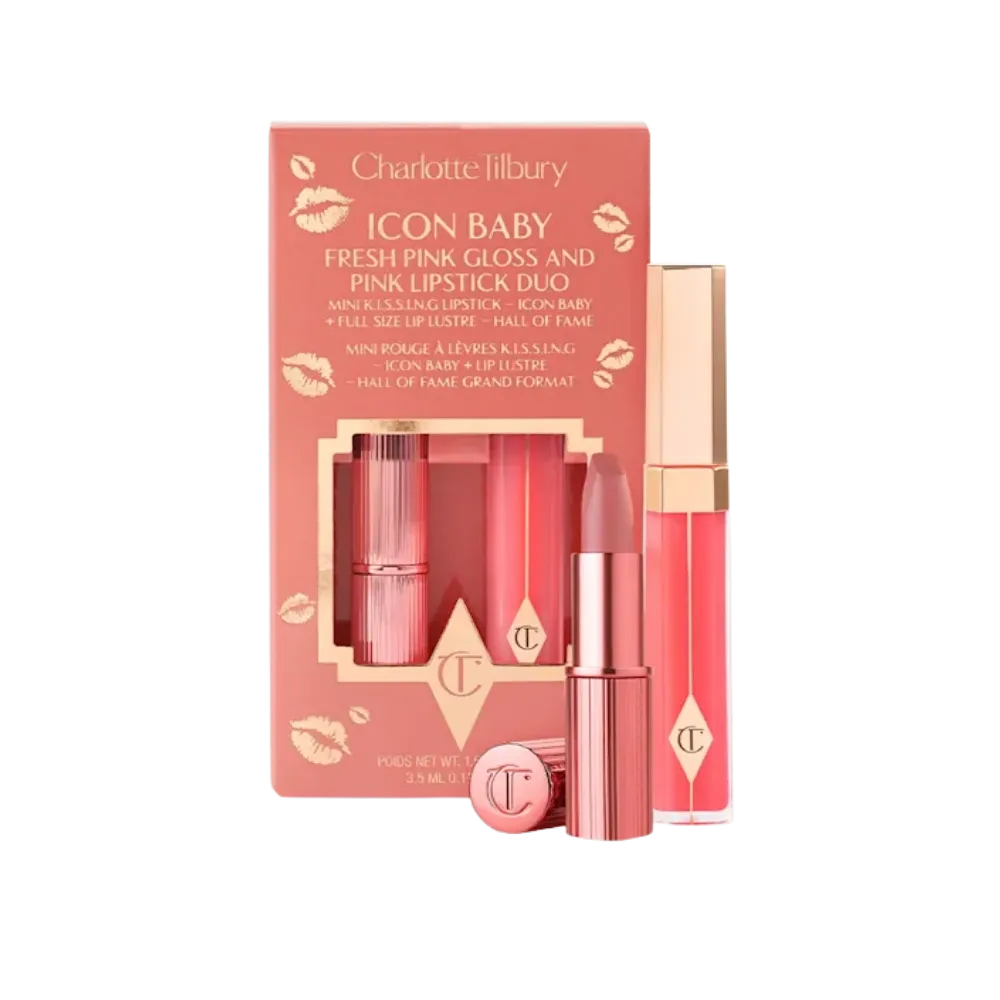 Charlotte Tilbury Gloss & Lipstick Duo Icon Baby