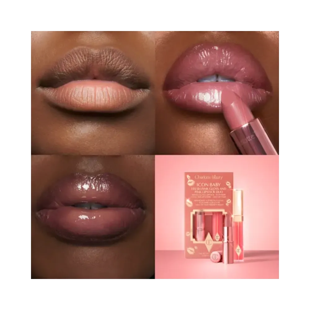 Charlotte Tilbury Gloss & Lipstick Duo Icon Baby