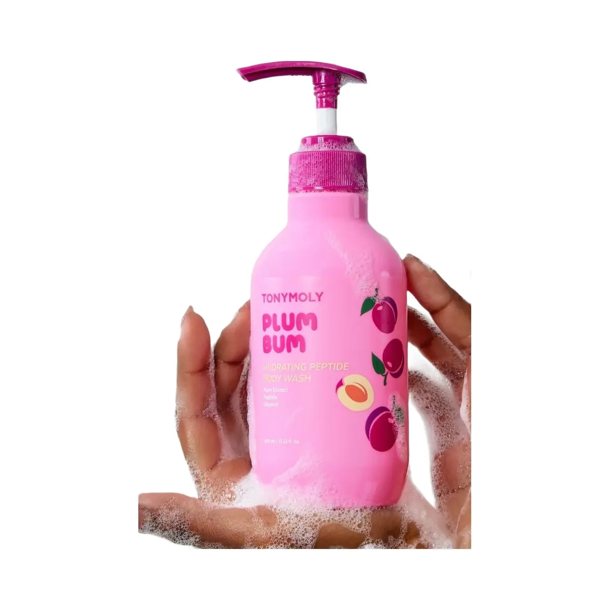 TONYMOLY Plum Bum Hydrating Peptide Body Wash