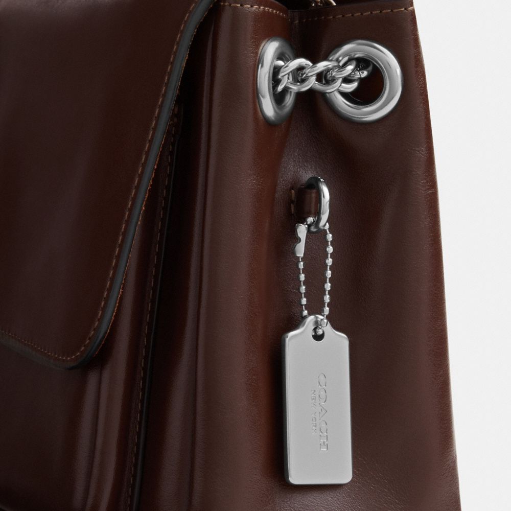 Coach Elodie Crossbody Bag Silver Maple
