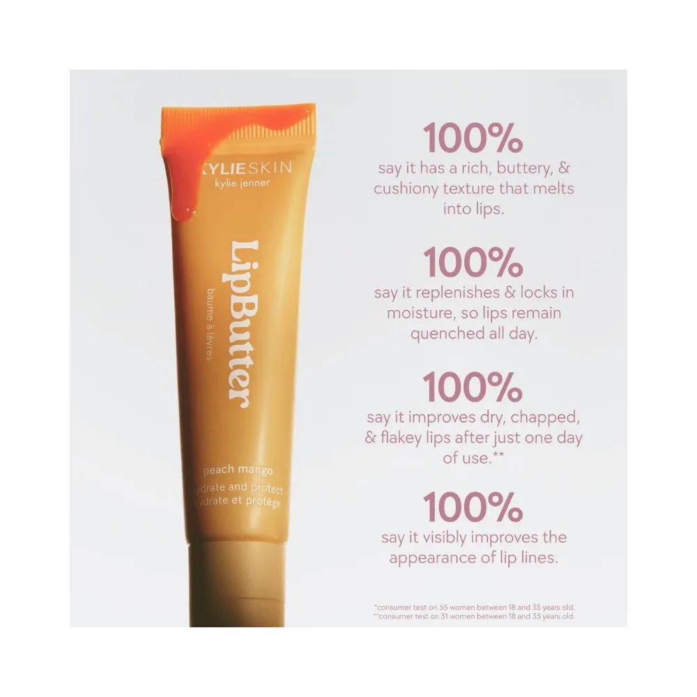 Kylie Cosmetics Skin Lip Butter Peach Mango