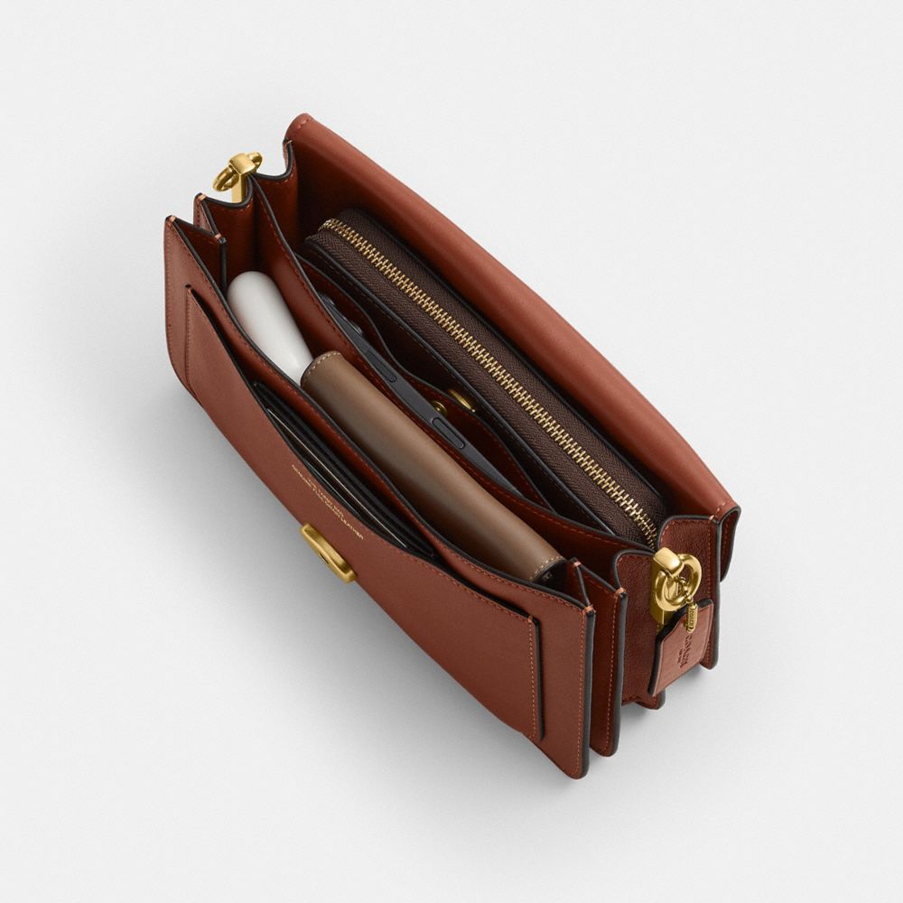 Coach Tabby Shoulder Bag 26 Brass Pecan