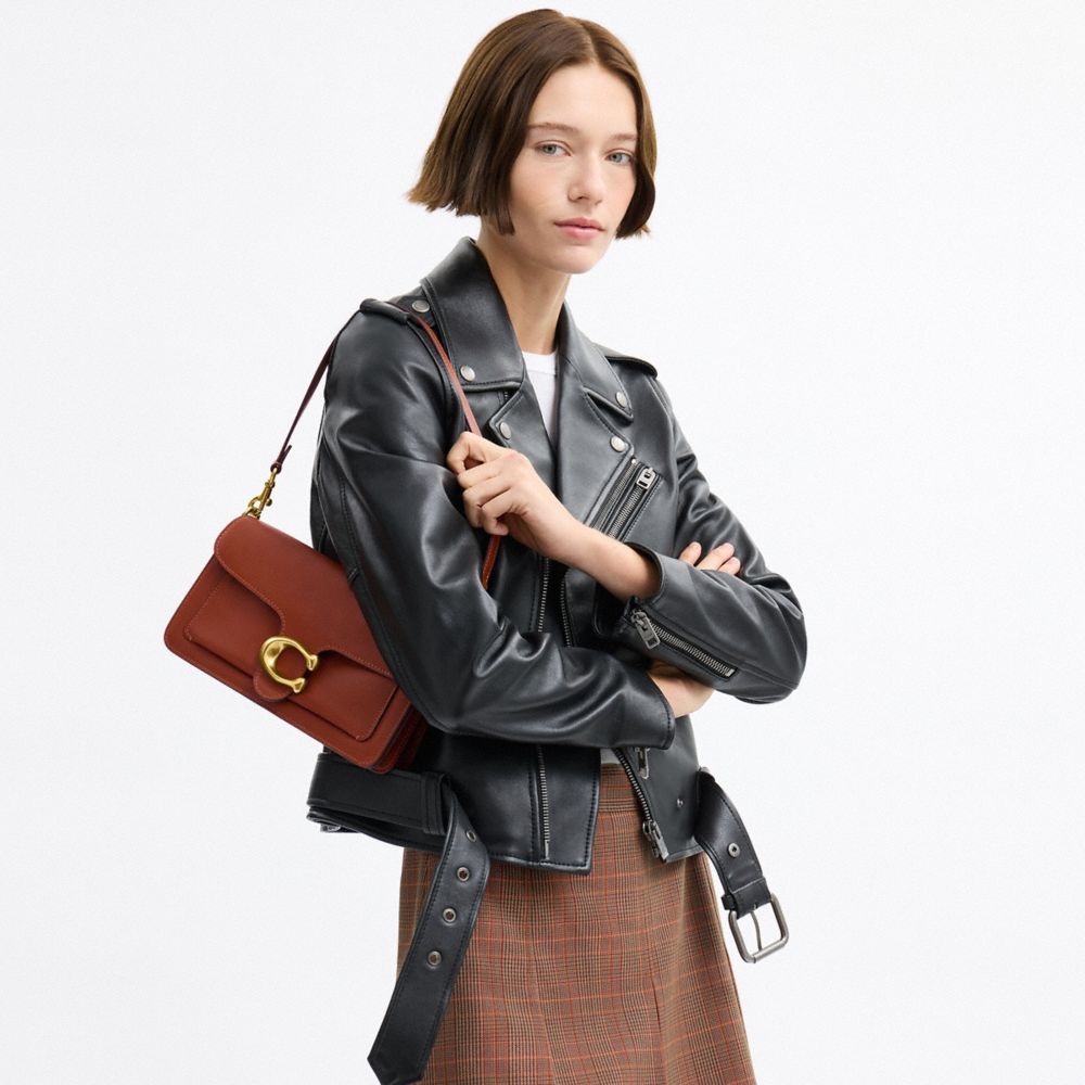 Coach Tabby Shoulder Bag 26 Brass Pecan