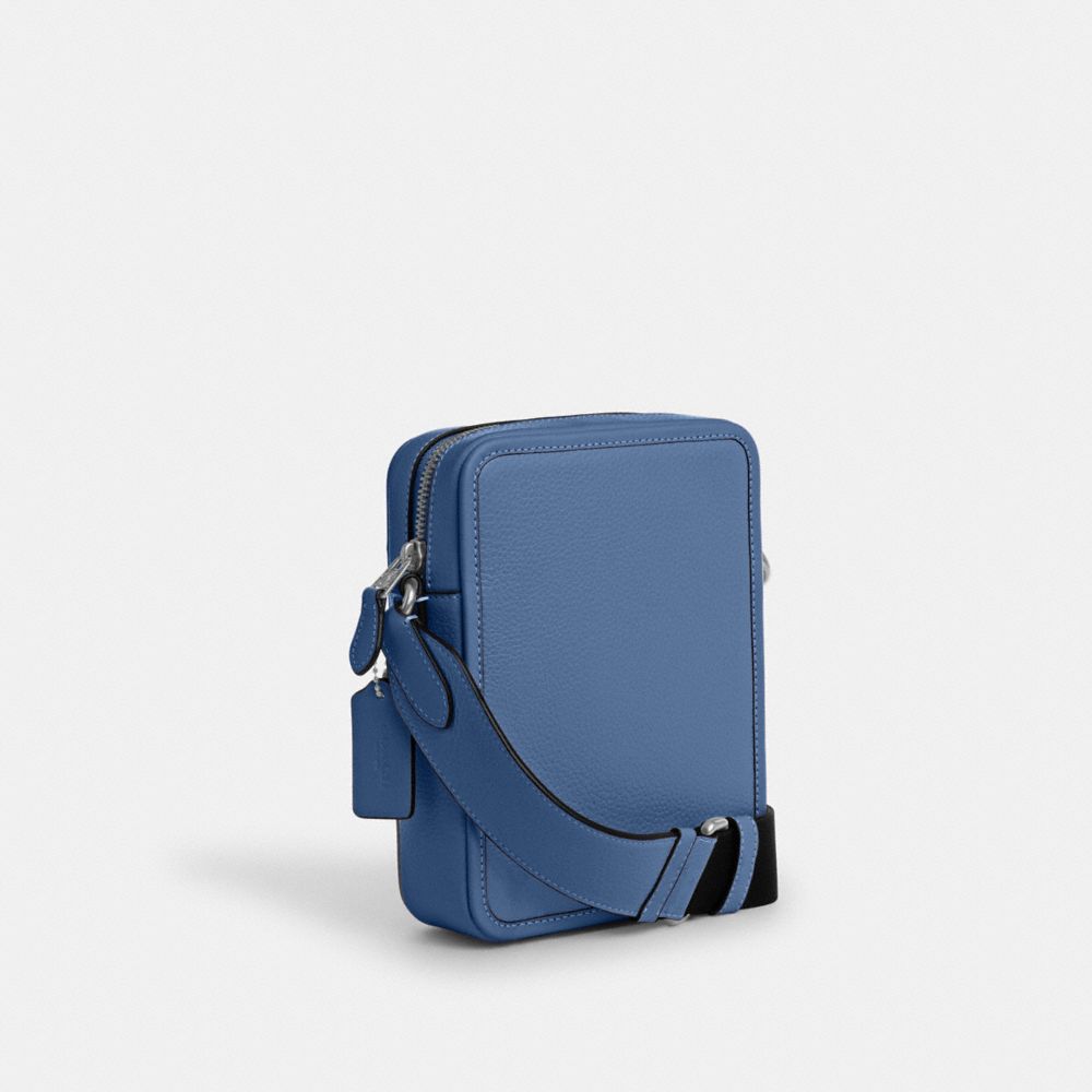 Coach Sullivan Crossbody Bag Silver Light Denim