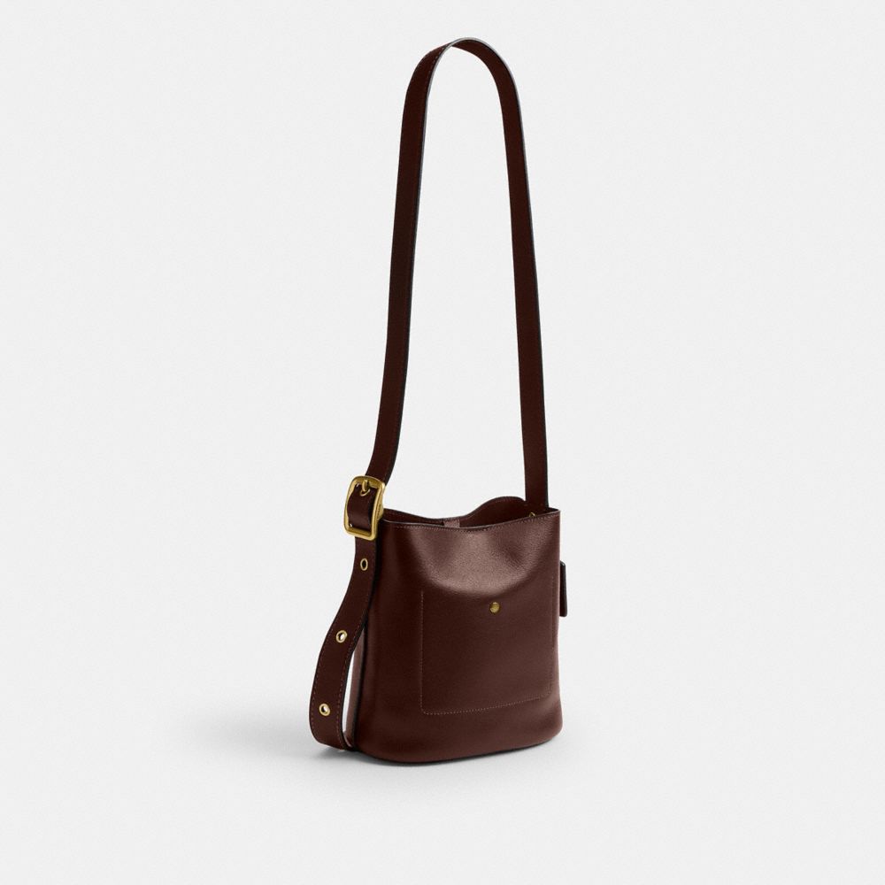 Coach Bleecker Bucket Bag 21 Brass Maple