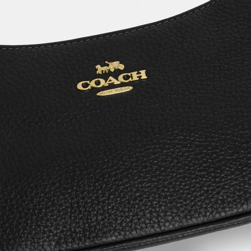 Coach Teri Mini Crossbody Bag Gold Black