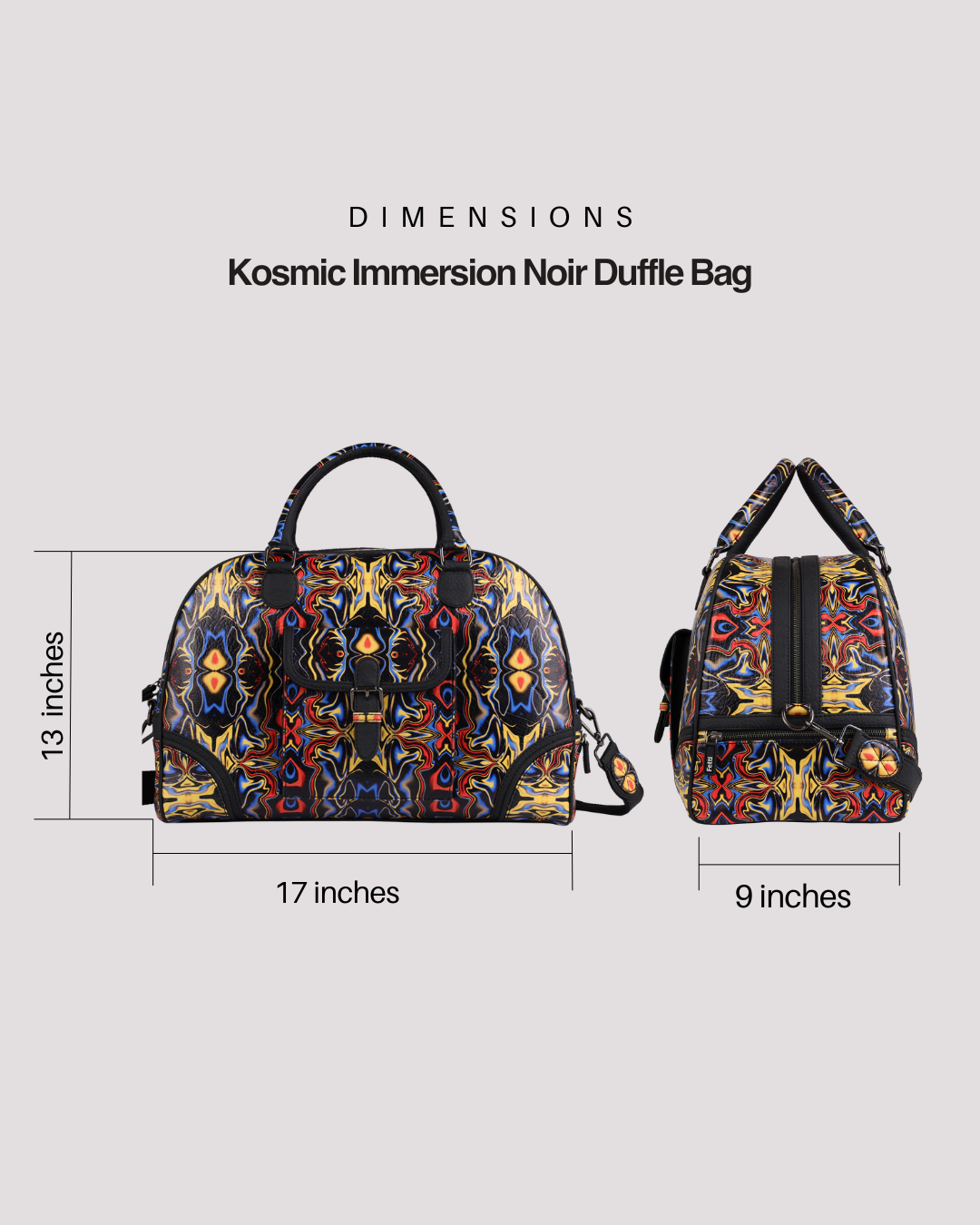 Kosmic Immersion Duffle Bag - Noir Women