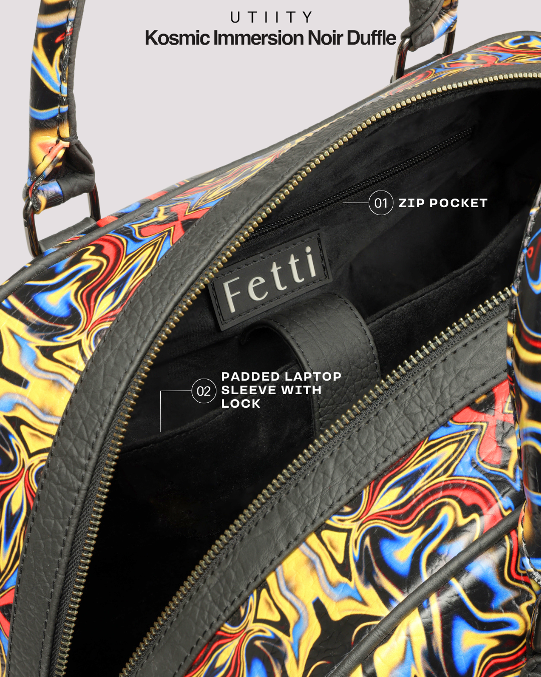 Kosmic Immersion Duffle Bag - Noir Women