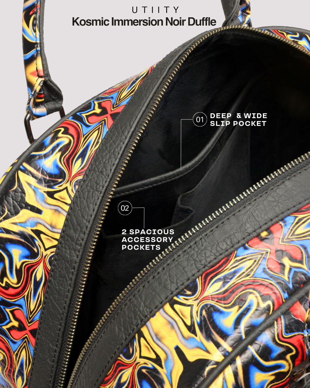Kosmic Immersion Duffle Bag - Noir Women