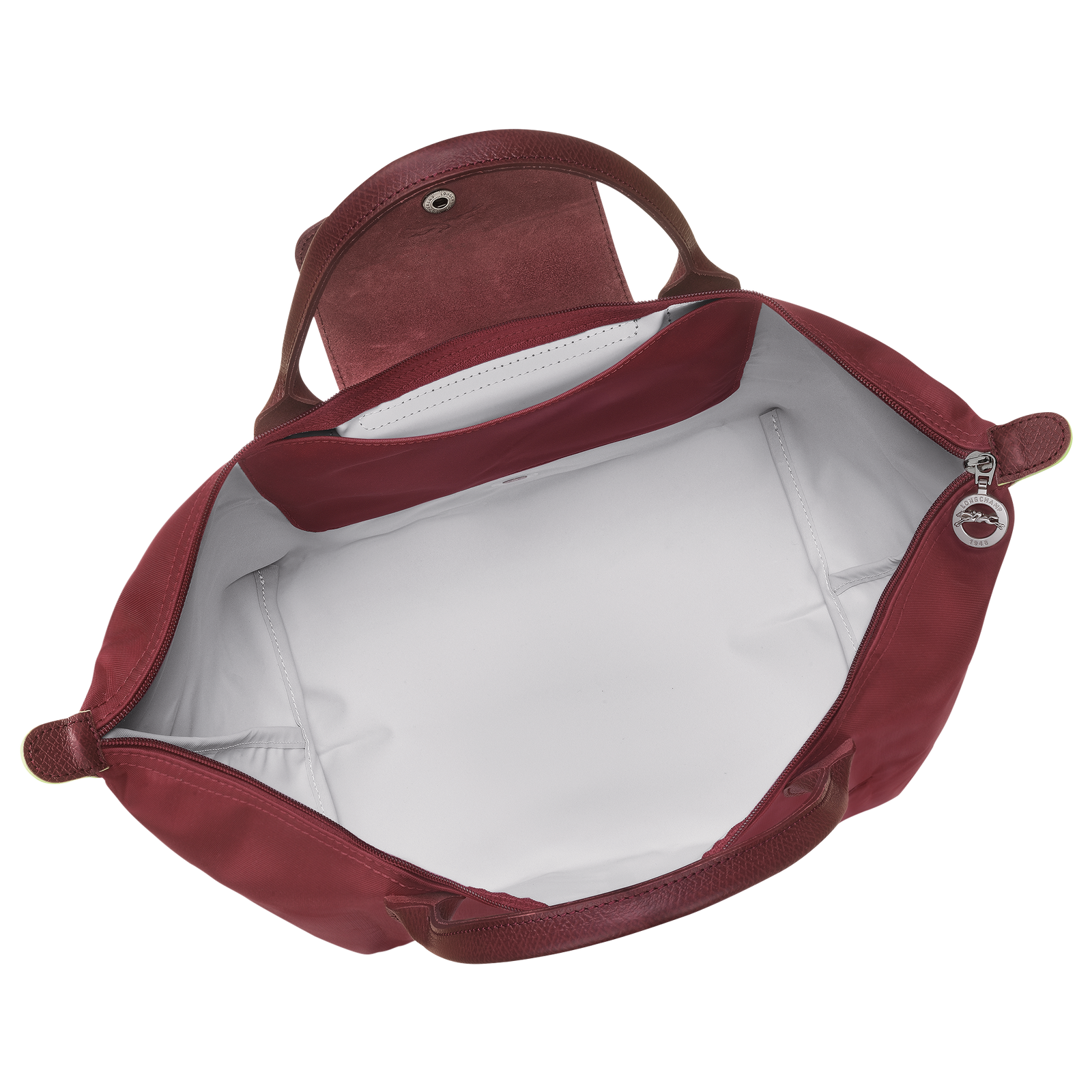 Longchamp Le Pliage Green M Handbag Pomegranate