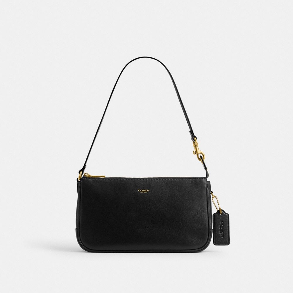 Coach Plaza Bag Brass Black