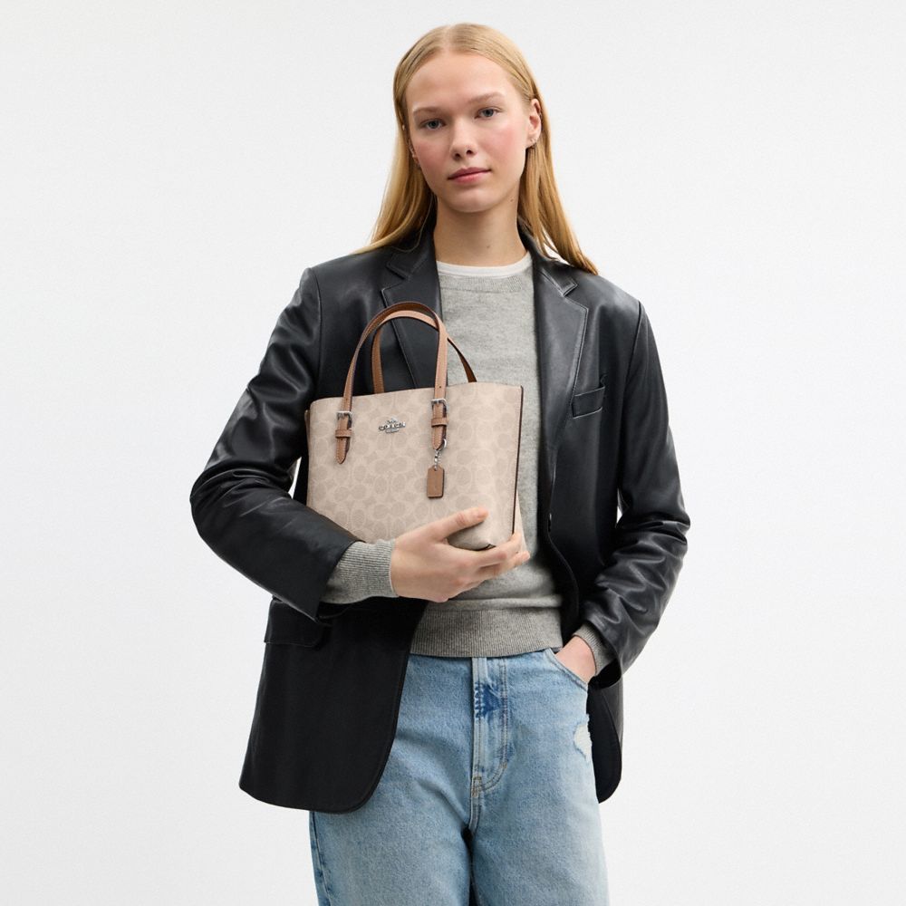 Mollie Tote Bag 25 In Signature Canvas