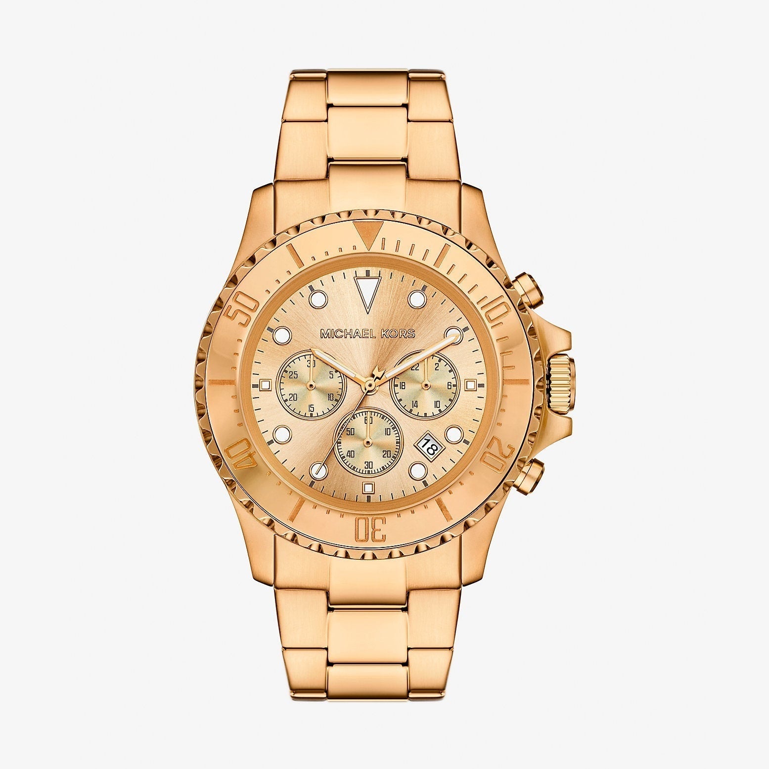 Michael Kors Oversized Everest Gold-Tone Watch Gold