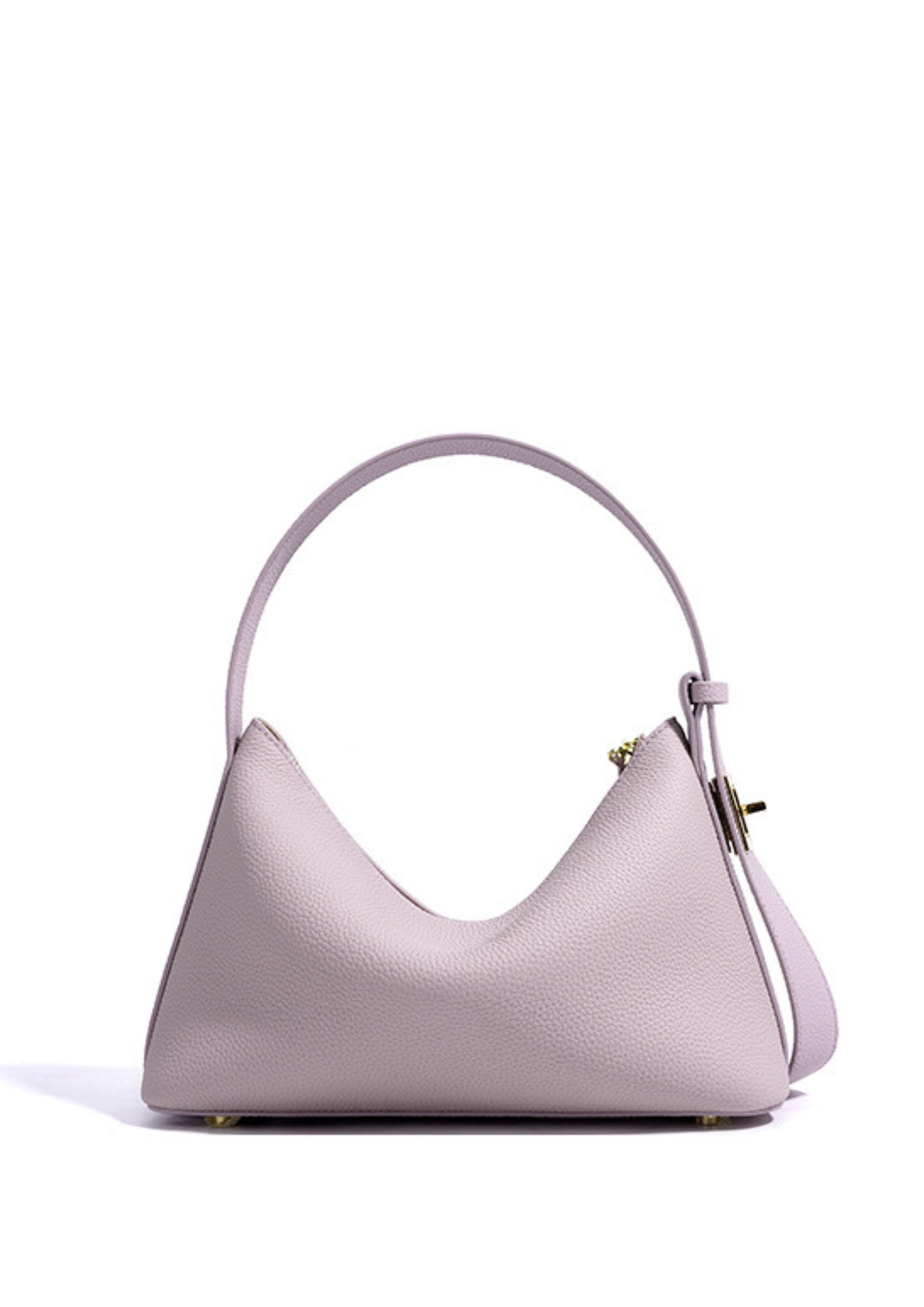 Lumi - Ladies leather Baguette | Mauve