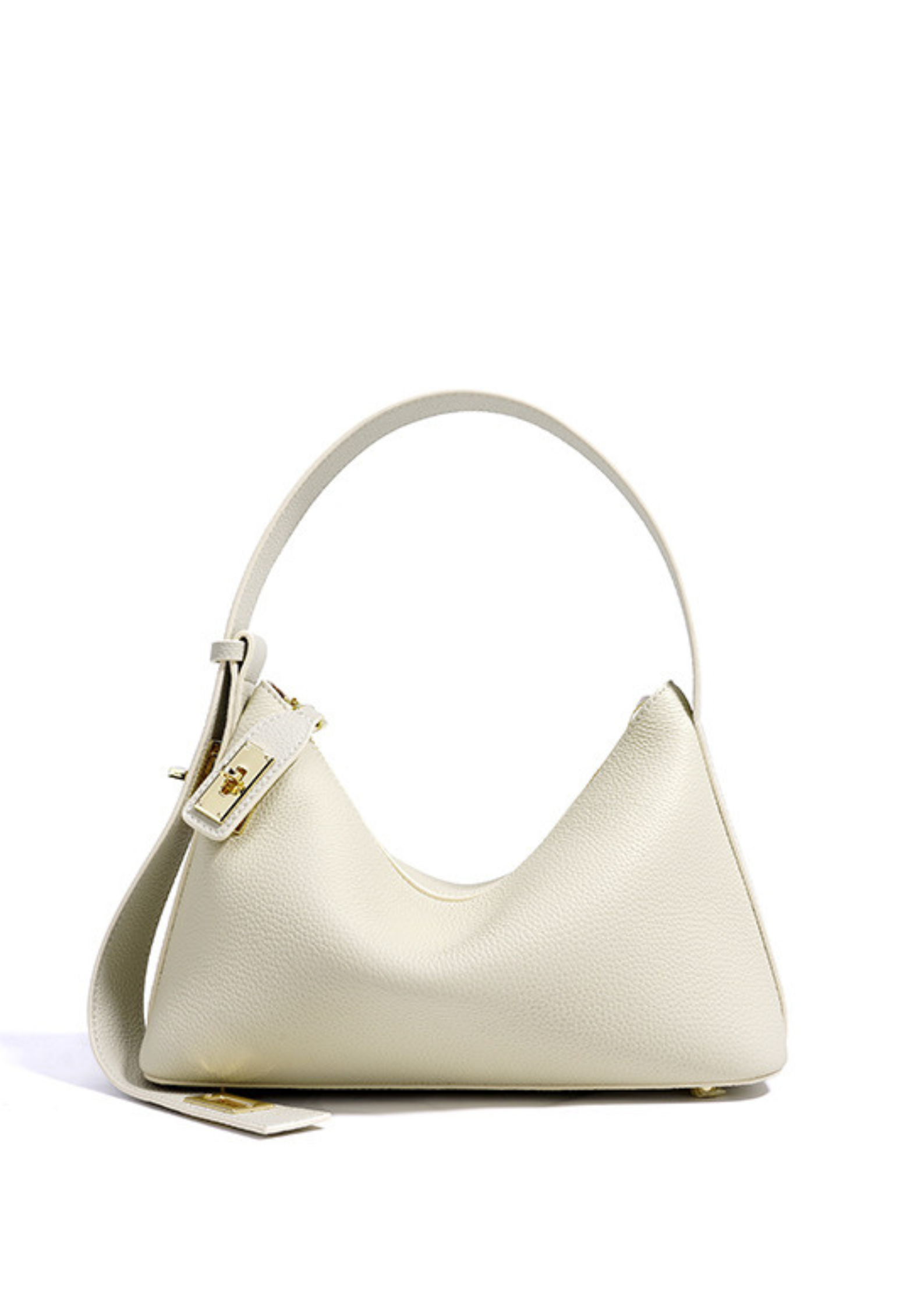 Lumi - Ladies leather Baguette | Mauve