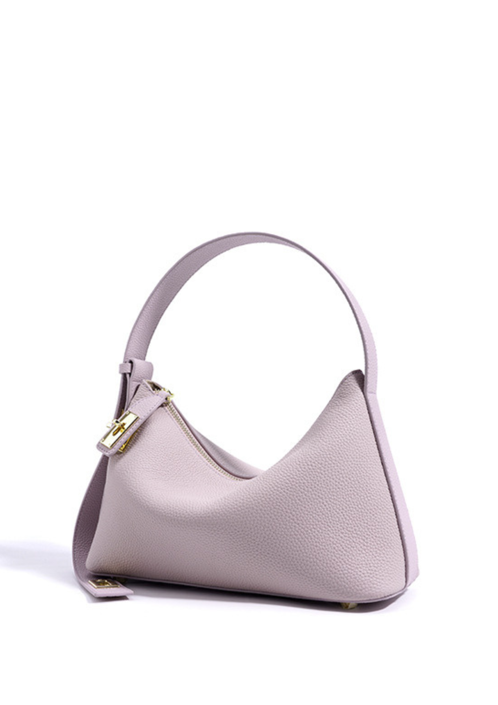 Lumi - Ladies leather Baguette | Mauve