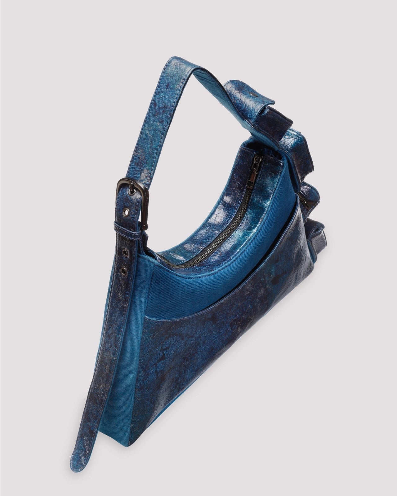 Muddled Cargo Bag - 4 Pocket Cracked Indigo