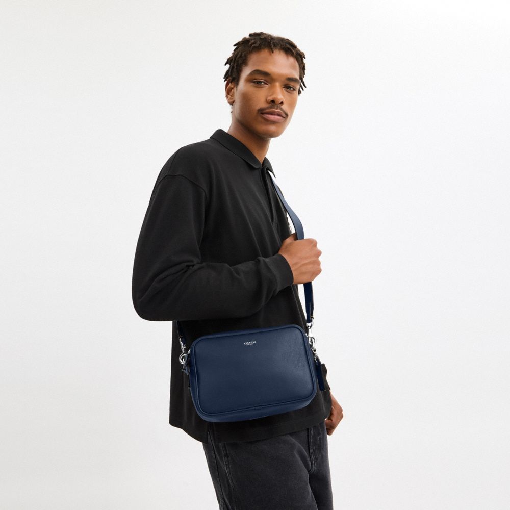 Coach Radio Camera Bag Navy