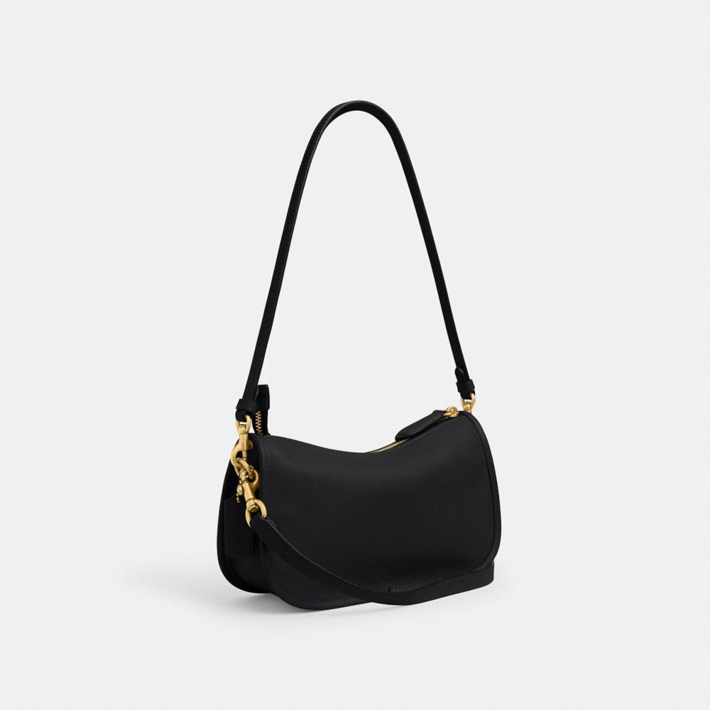 Coach Waverly Bag Brass Black