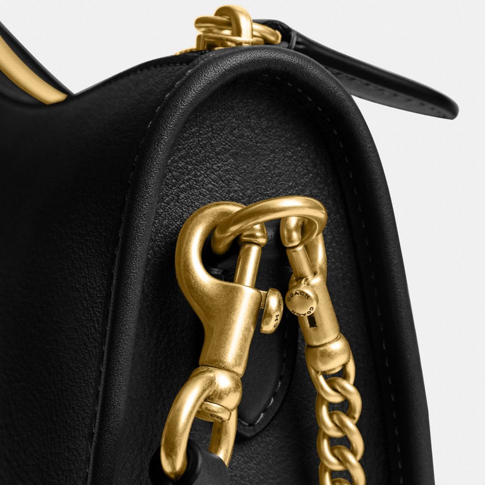 Coach Waverly Bag Brass Black