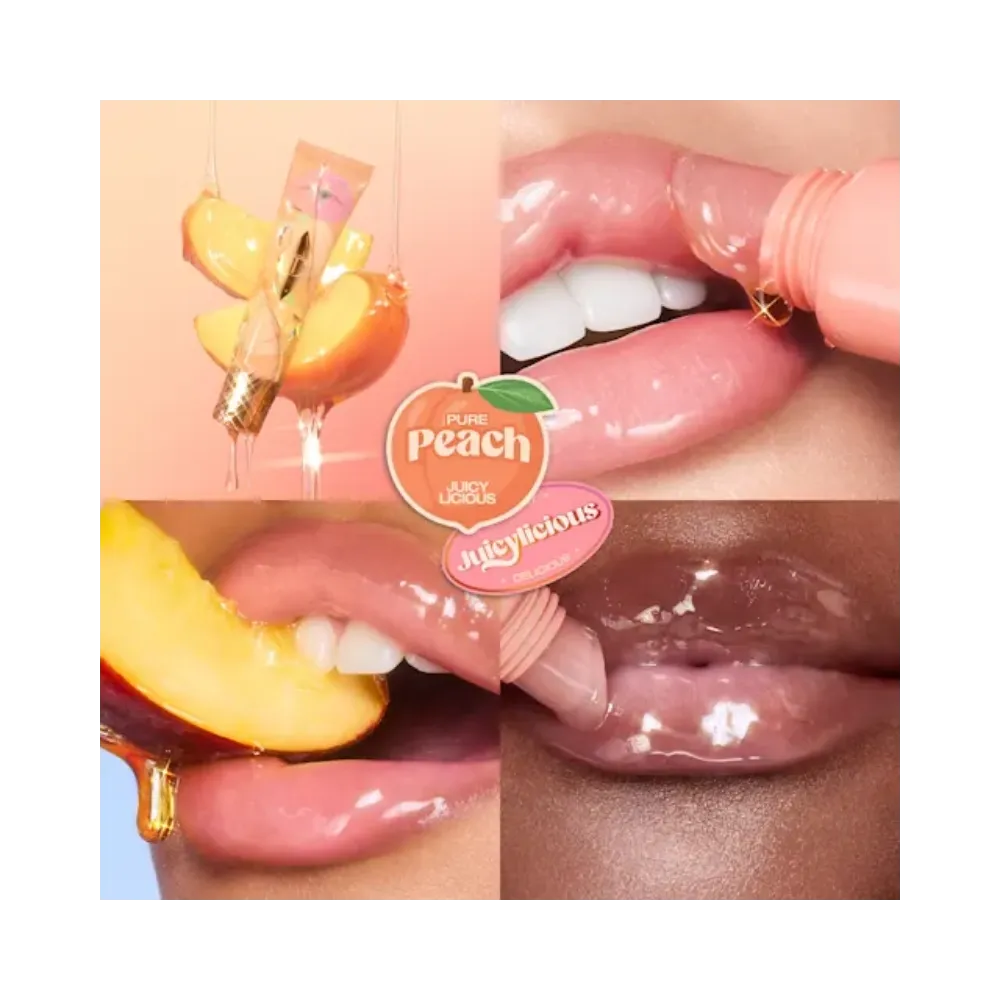 Charlotte Tilbury Unreal Lips Healthy Glow Nectar Oil Juicylicious Pure Peach