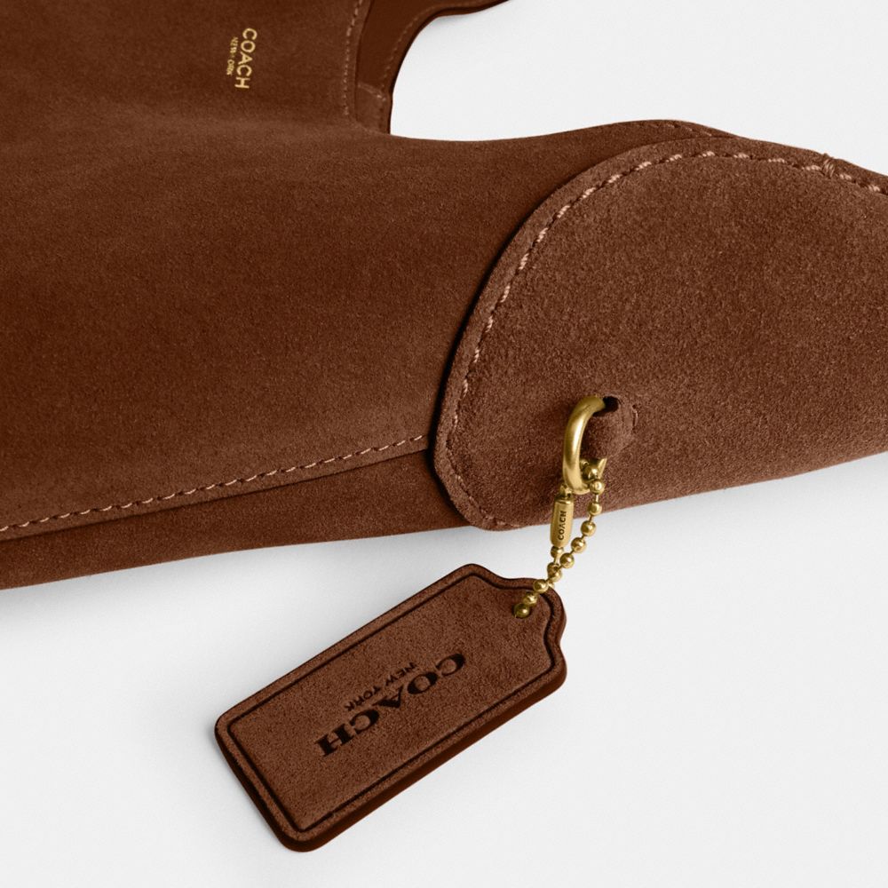 Coach Brooklyn Shoulder Bag 28 Brass Warm Brown