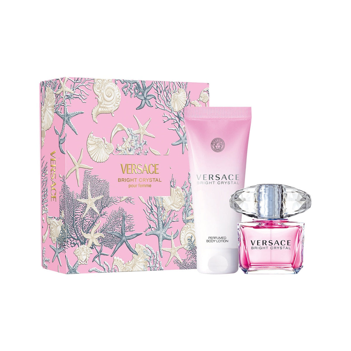 Versace Perfume Sets Eau De Toilette Floral Fruity Official Box