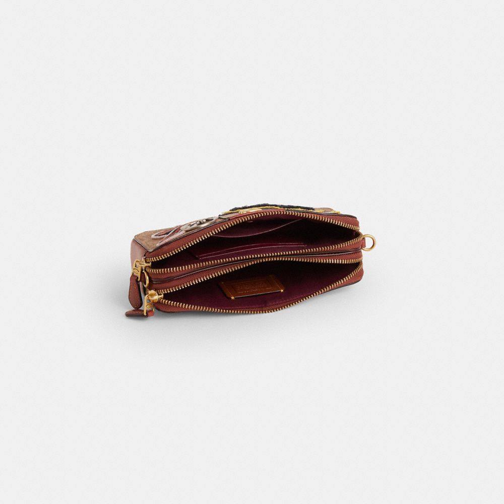 Reloved Kira Crossbody Bag In Colorblock Signature Canvas