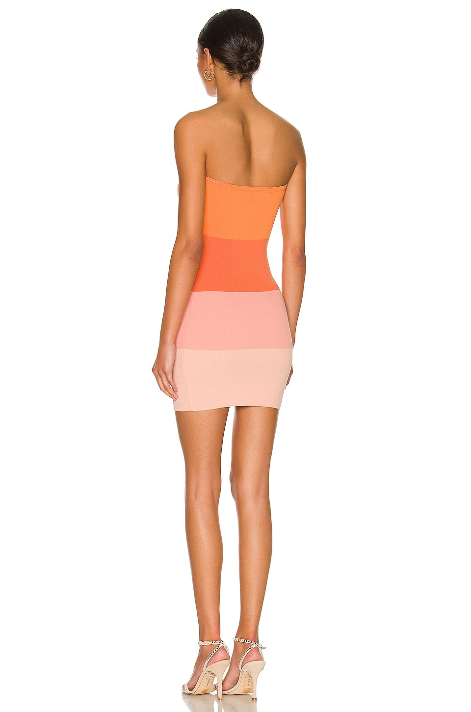 superdown Perla Ombre Mini Dress in Peach Ombre