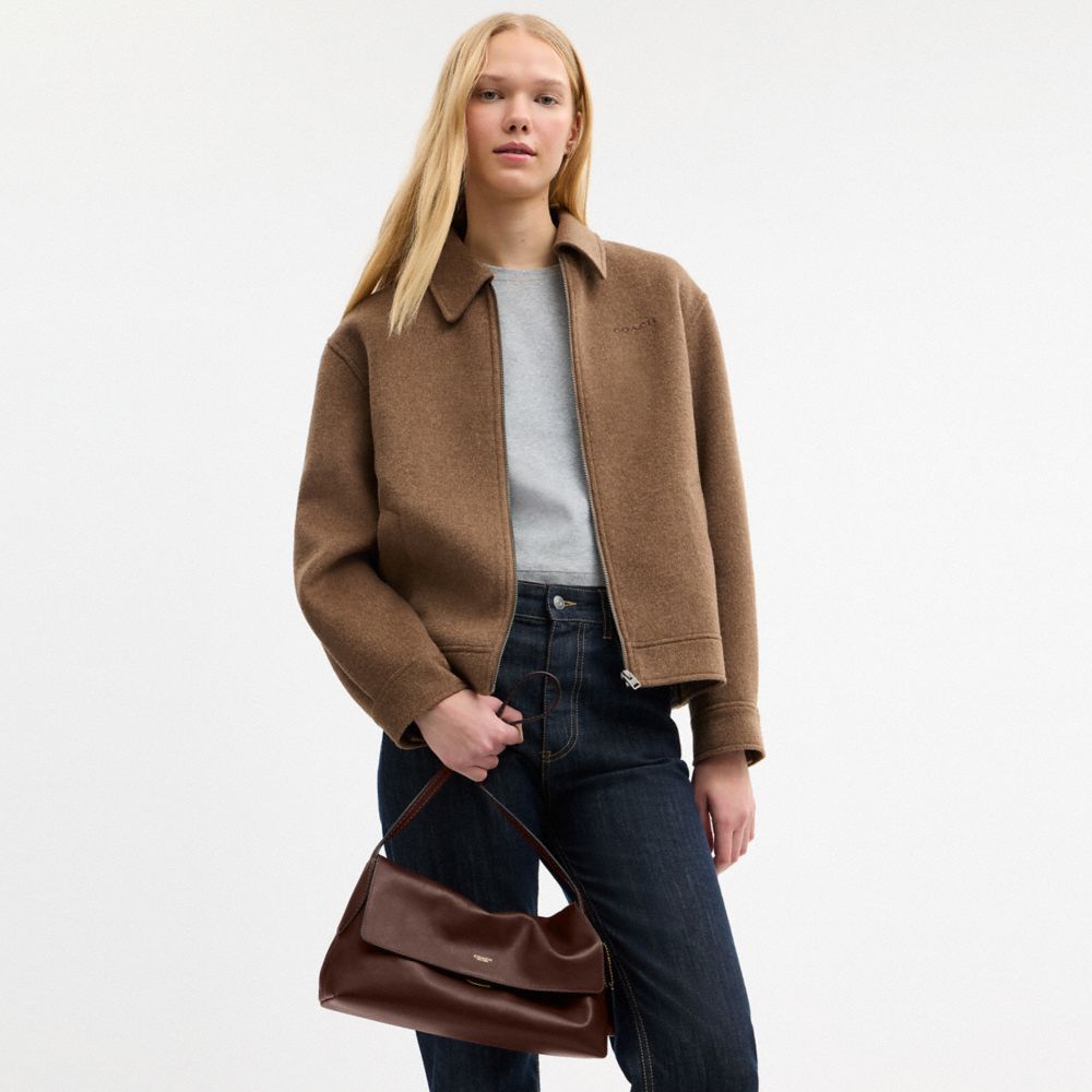 Coach Chelsea Shoulder Bag 30 Brass Maple
