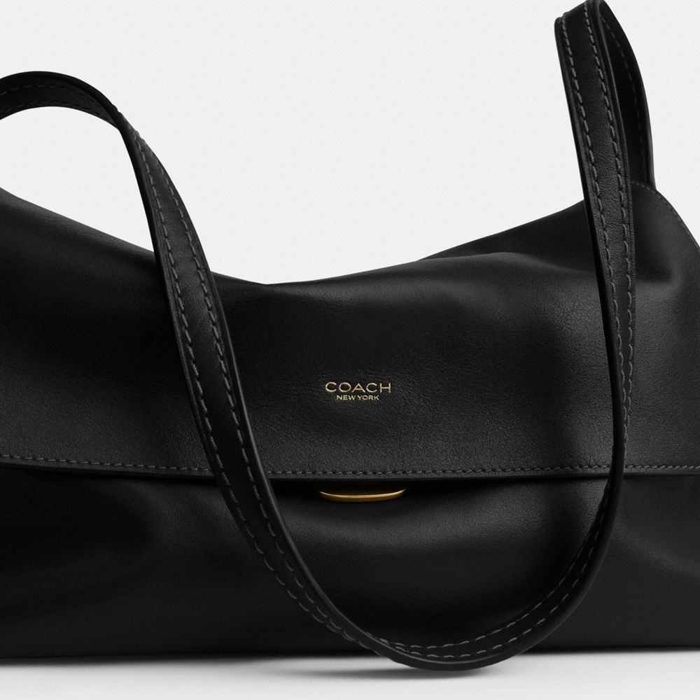 Coach Chelsea Shoulder Bag 30 Brass Black