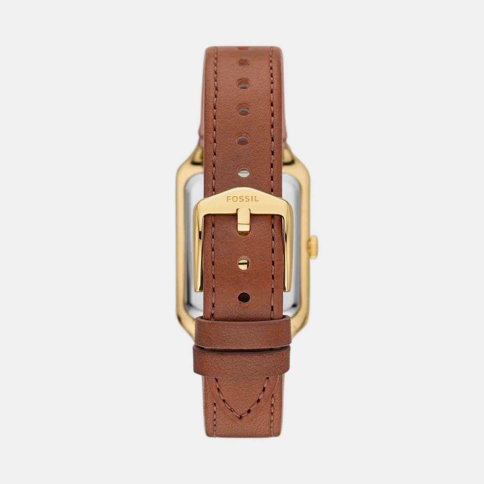 Fossil Raquel Women Quartz Mother Of Pearl Dial Analog Leather Watch Es5307